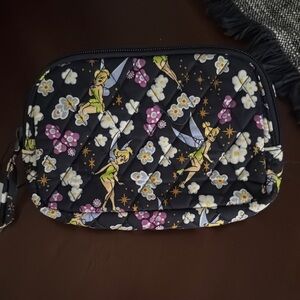 Tinker Bell Floral Quilted Pouch